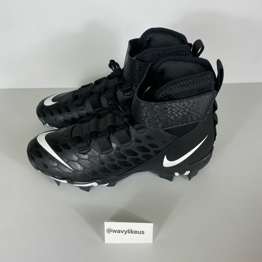 NIKE Force Savage 2 Shark Football Cleat Mens Size 8 [AQ7722-001] - Picture 2 of 8